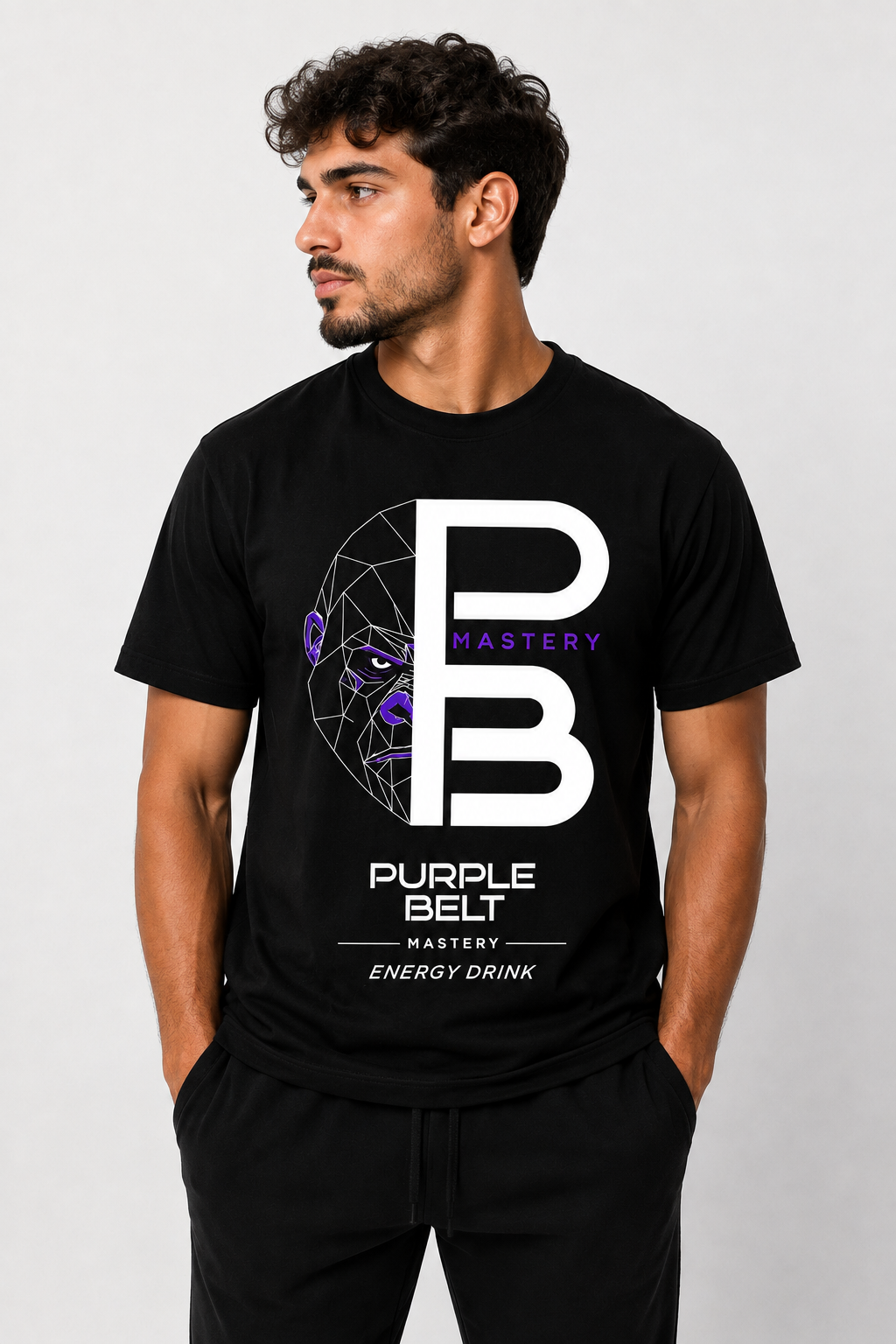 T-shirt PURPLE BELT